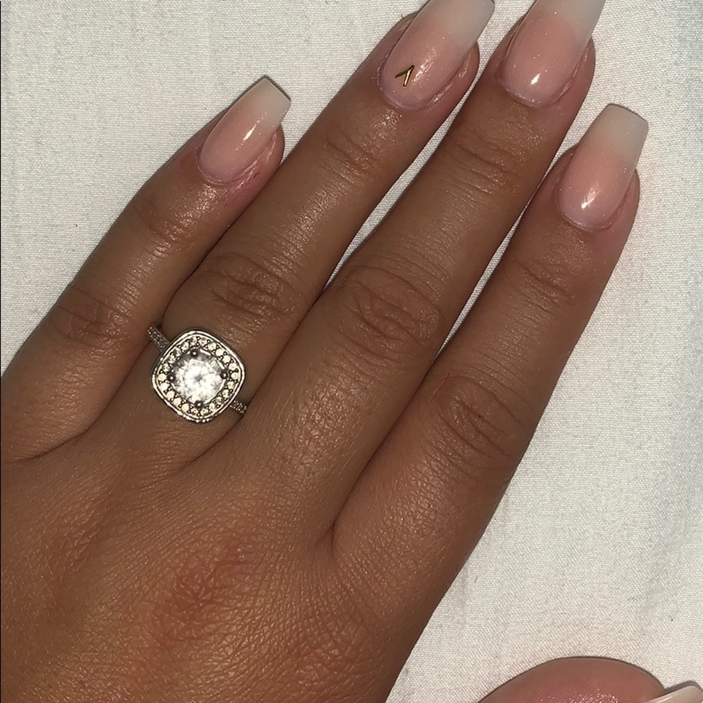 Square Silver 925 Ring ⭐️